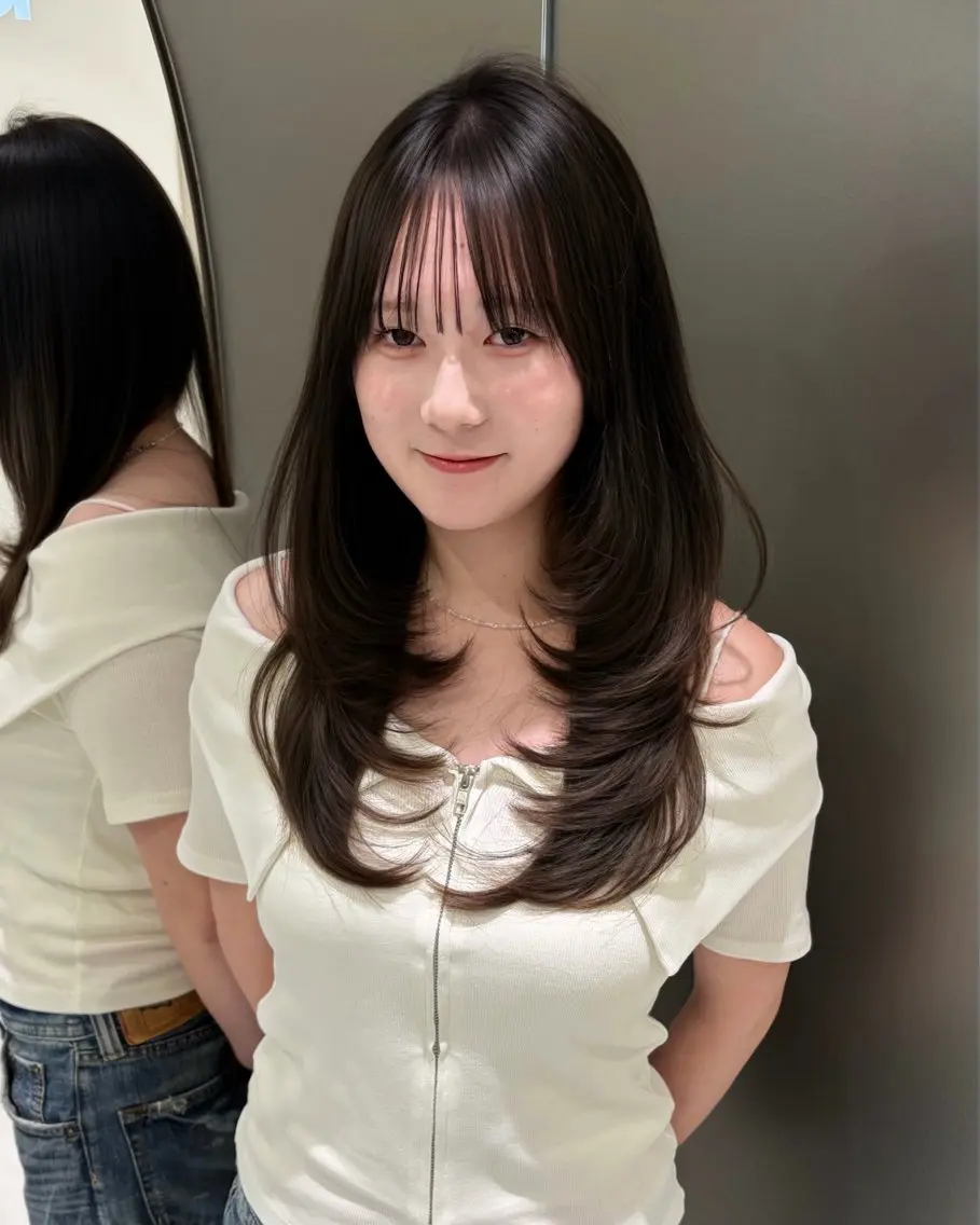 【完全無料】似合わせレイヤーカットに大変身🫶顔出し撮影okの方限定の写真