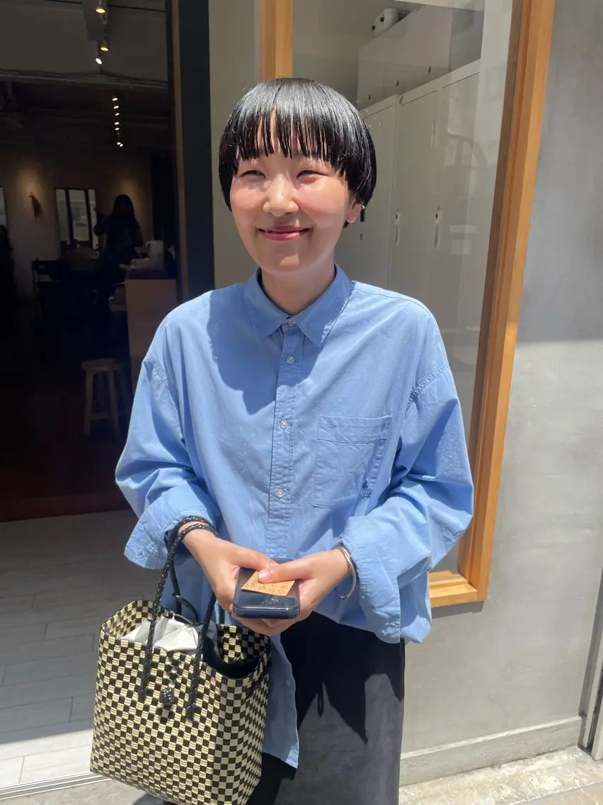 《人気No1🌟》似合わせカット+透明感カラー+oggiottoマスクトリートメントの写真