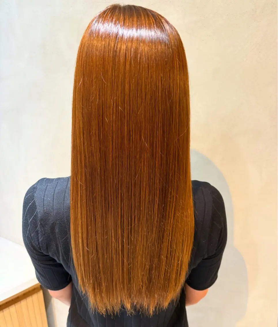 ロング カラー 植林 奨のヘアスタイル