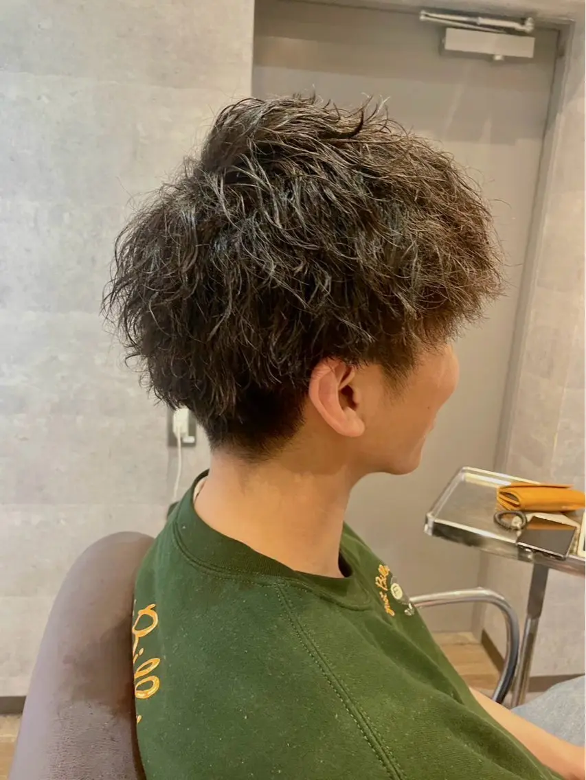 パーマ カット パーマ lutia池袋 momoka⠀のヘアスタイル
