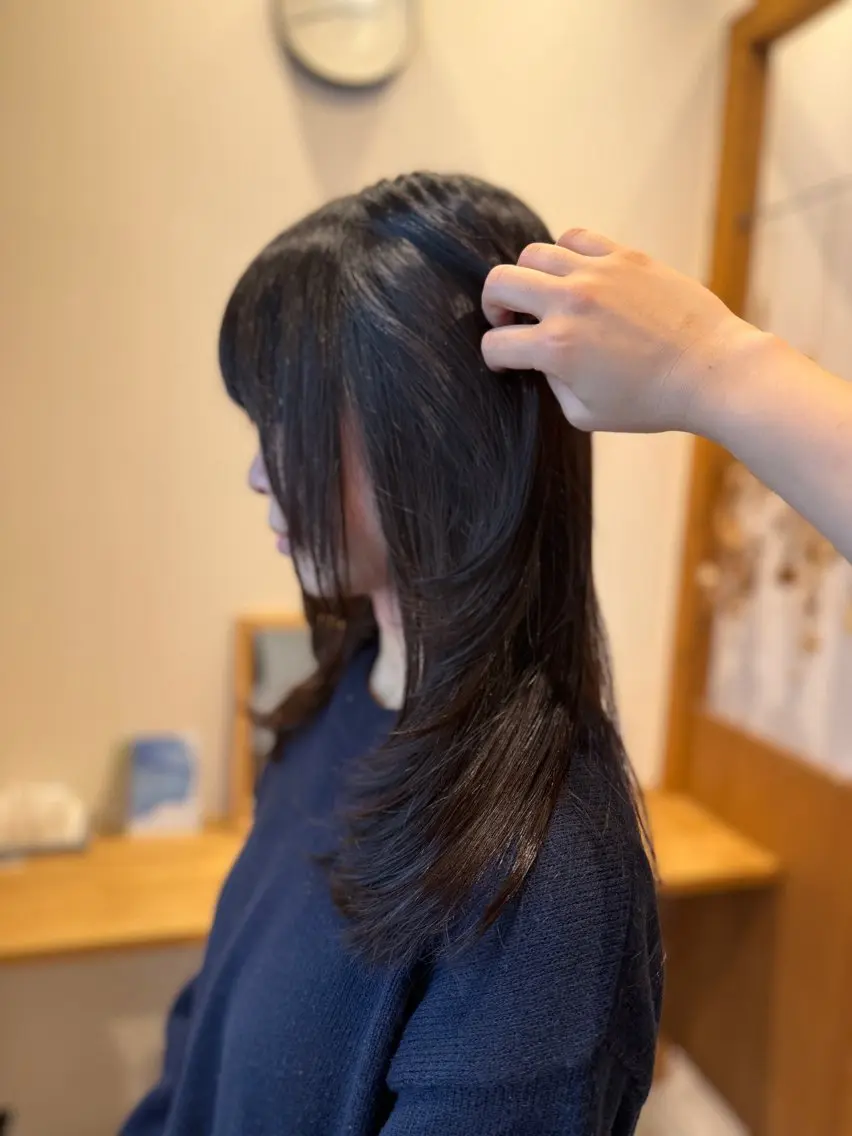 【🍀ご新規様平日限定🍀】カット+カラー+3ステップ✨️Meryトリートメントの写真