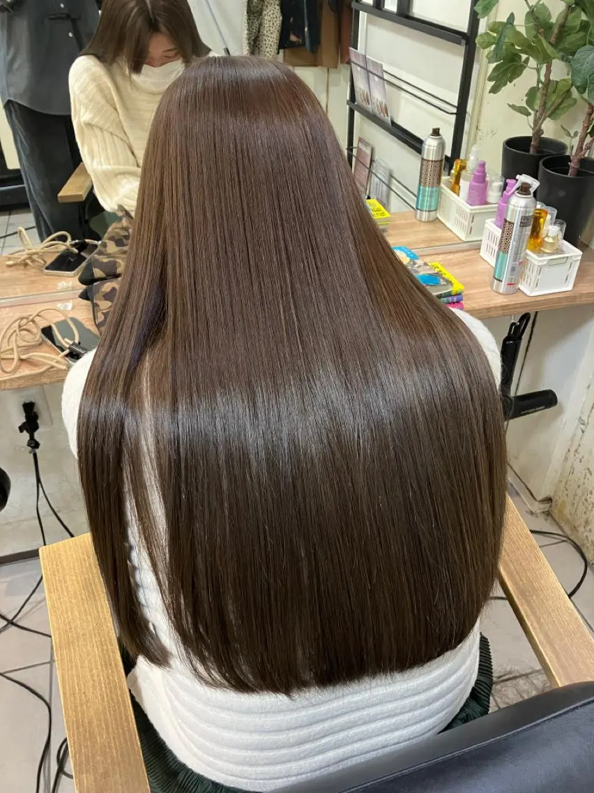 [リピーター続出]髪質改善シルクストレートの写真