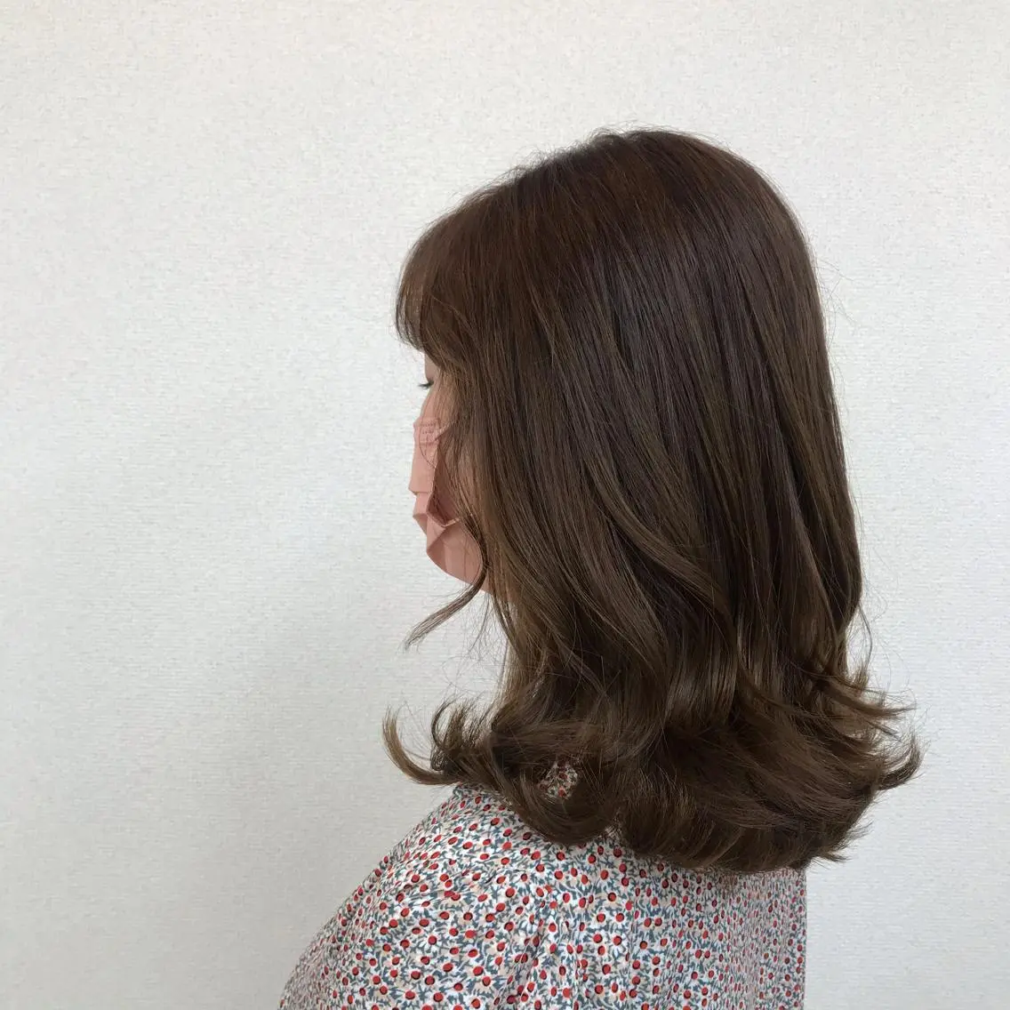 ミディアム もりたみかこ 美容師お休み中のヘアスタイル