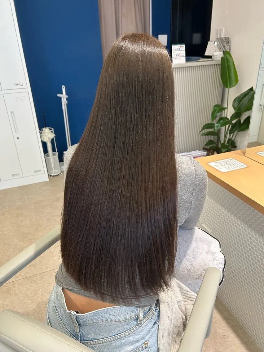 ロング カラー rely yuunaのヘアスタイル