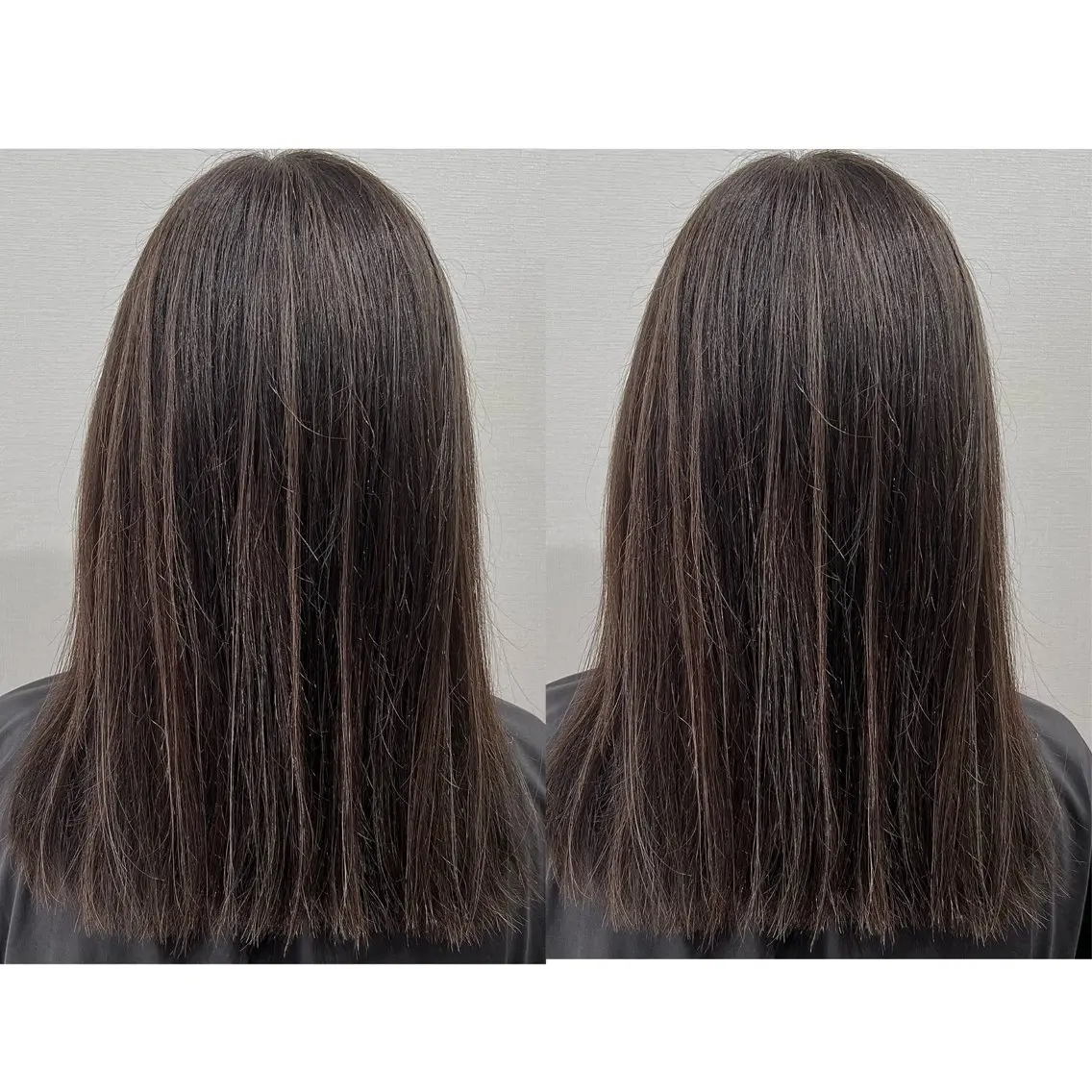 セミロング カラー 切っぱなし💇‍♀️ イヤリング🎨龍之介のヘアスタイル