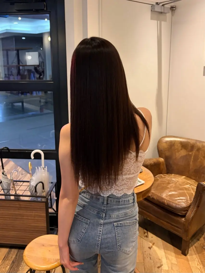 ロング カラー パーマ カット ヘアカラー 縮毛矯正 💞 rami💞のヘアスタイル