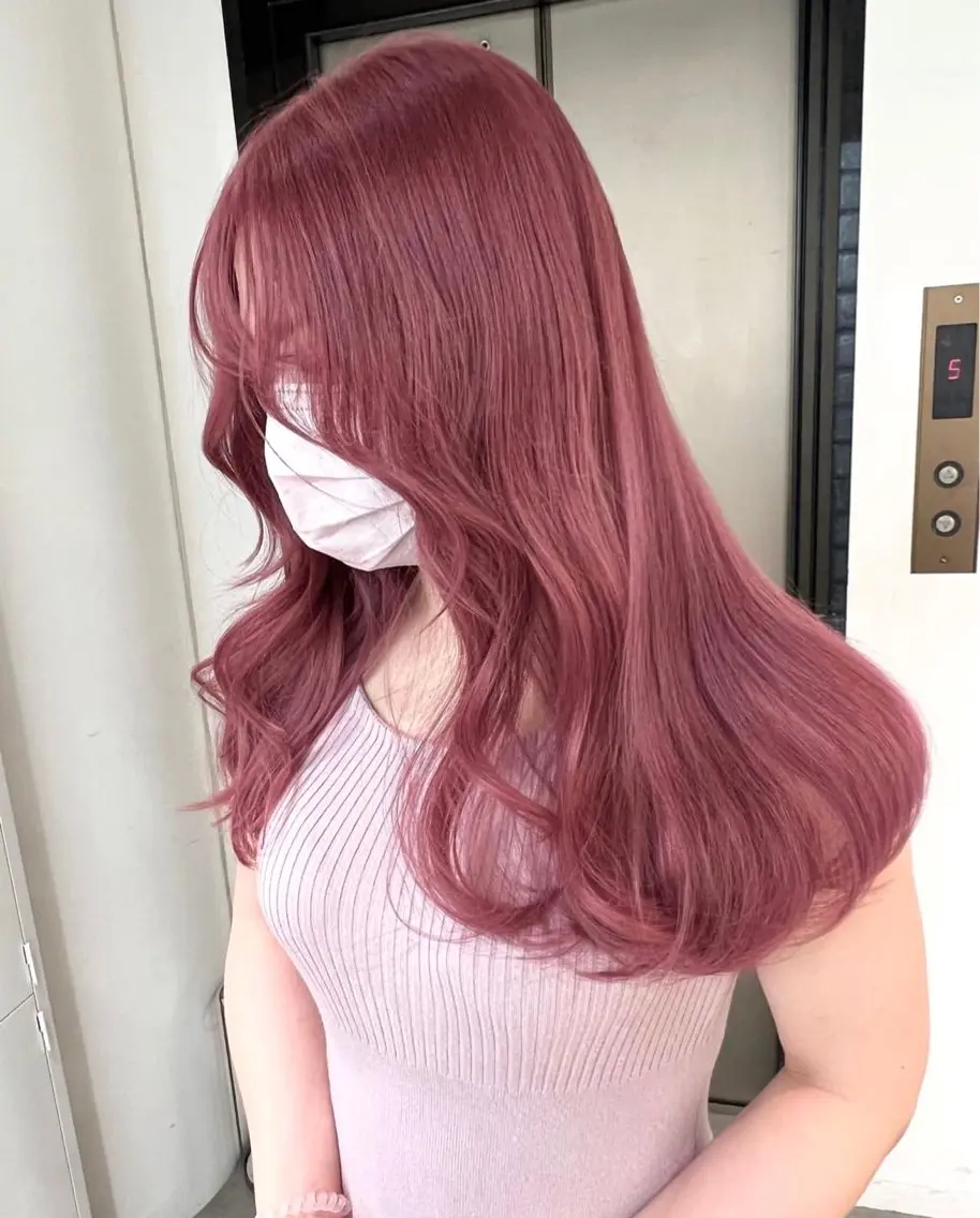 ロング カラー ヘアカラー トリートメント 心斎橋ヘアカラー 海外ﾚｲﾔｰ/マリナのヘアスタイル