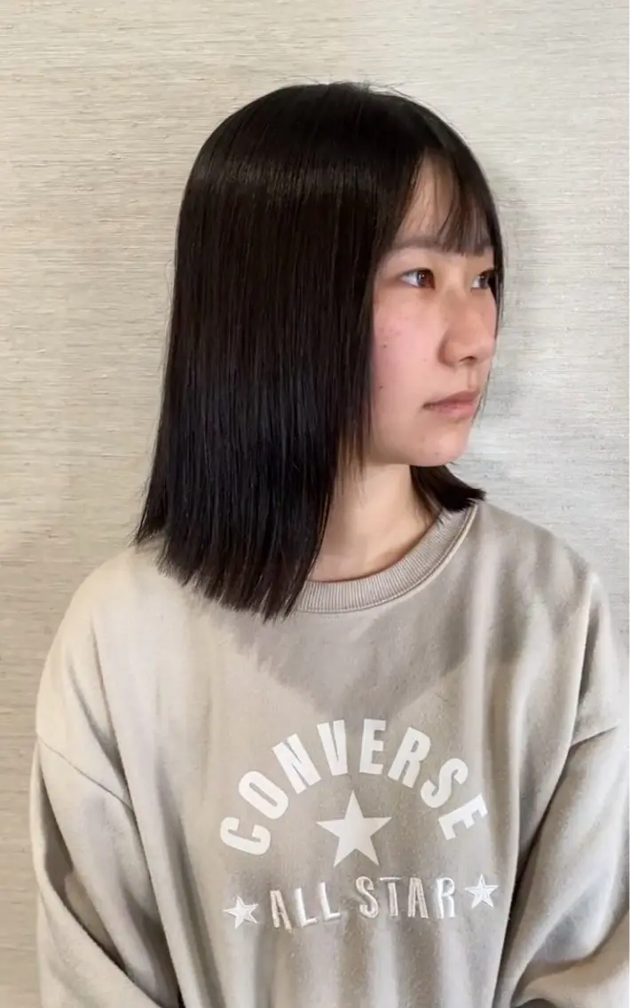 ミディアム 坂本 裕樹のヘアスタイル