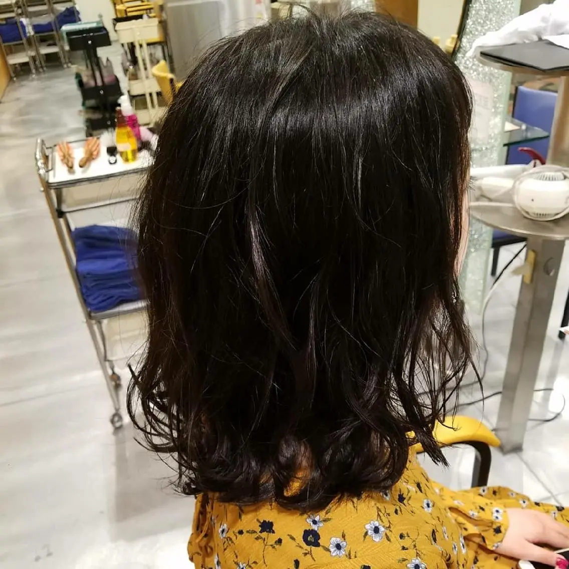 ミディアム ボブ 美谷添（ミヤゾエ） まどか大人ヘアサロンのヘアスタイル