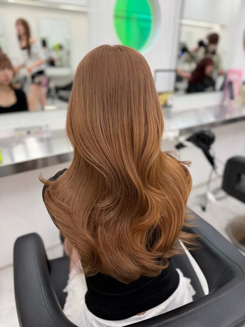 カラー カット ヘアカラー トリートメント 透明感カラー🎀艶髪 Anju/渋谷🎀のヘアスタイル