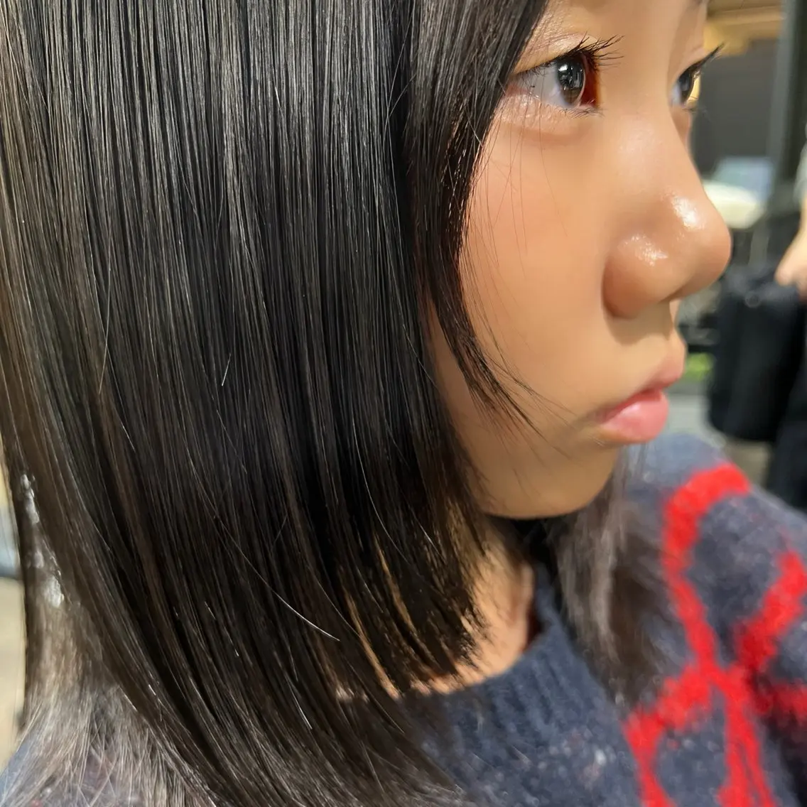 ミディアム レイヤーカット カット 💘札幌クロスパーマ 髪質改善💘rinaのヘアスタイル