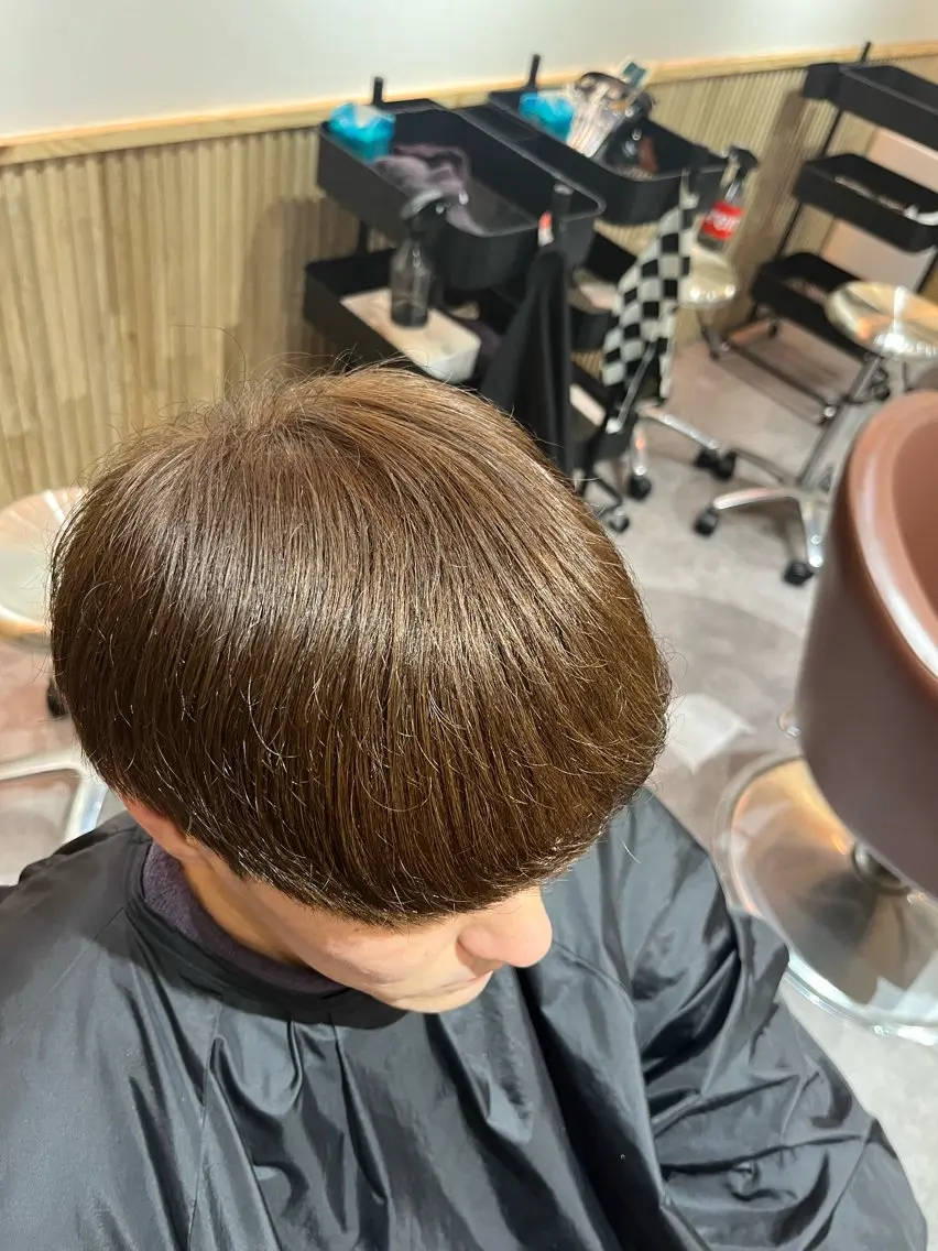 【メンズ】🔥当日限定🔥ブリーチなしカラー+サロンオンリートリートメント🌈✨の写真