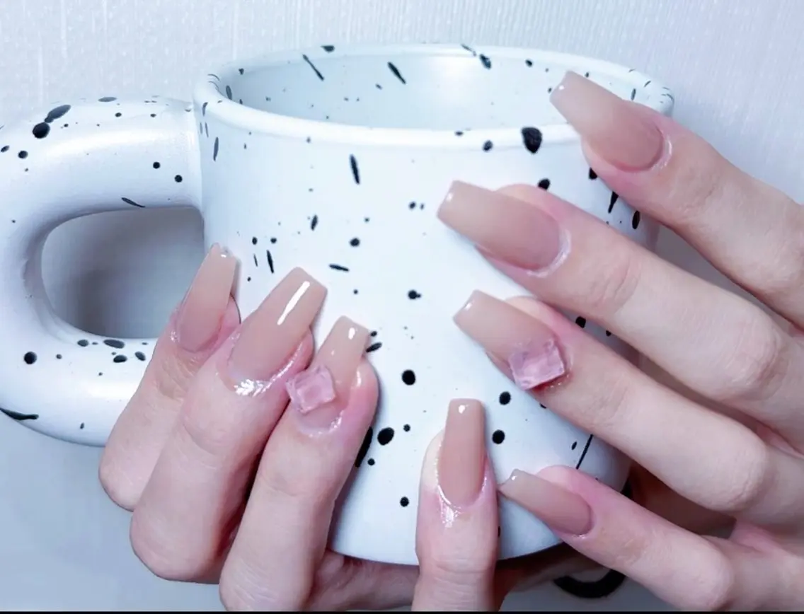 ネイル ハンドネイル H3 Nail Tsuki🦋💙のネイルデザイン