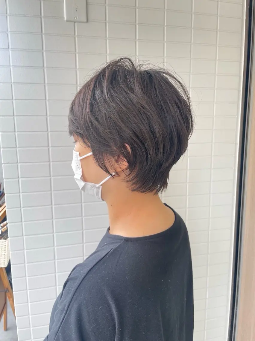 ショート カット ヘアカラー ショート×髪質改善 🌟アティリーKaiのヘアスタイル