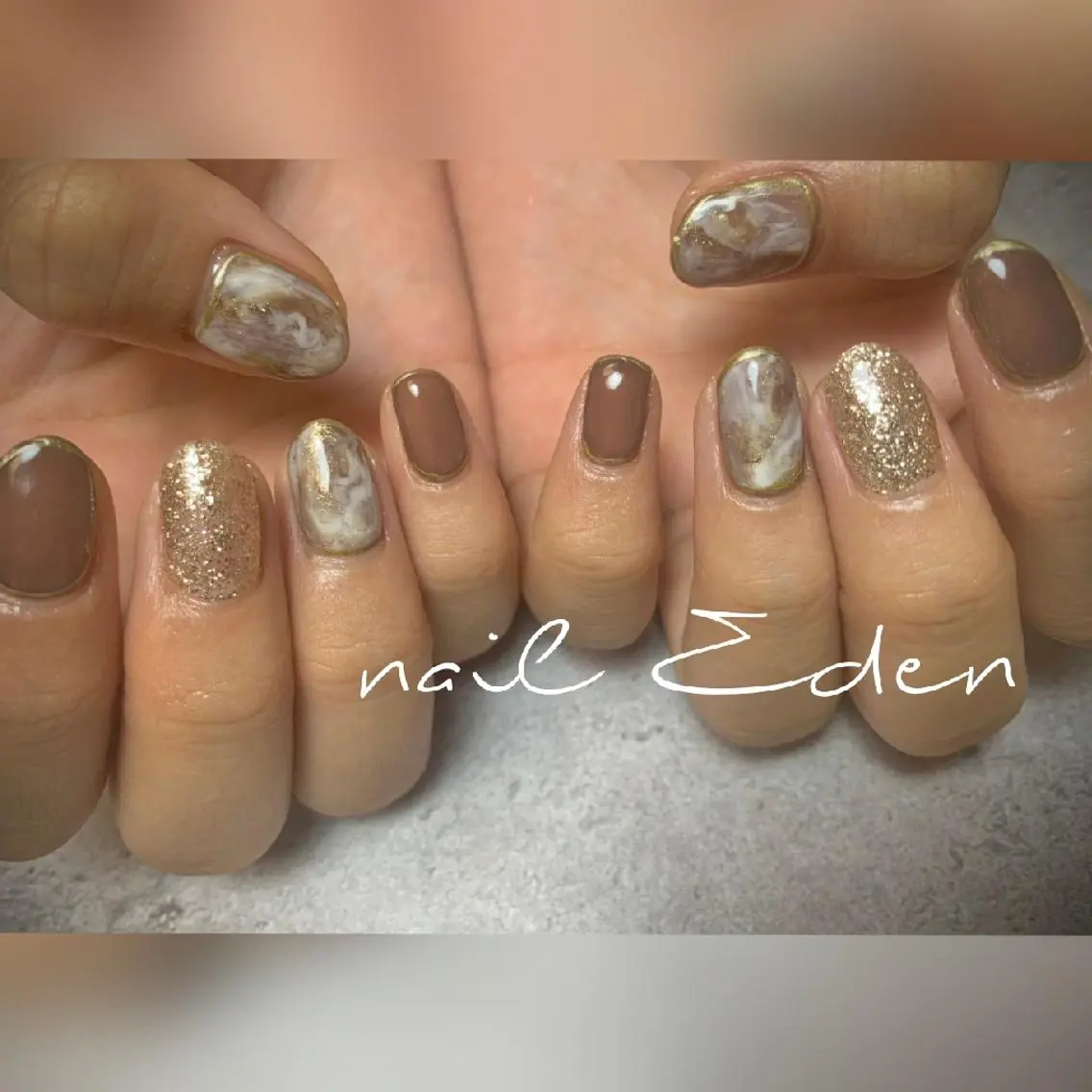ネイル 持ち込み Eden ♾️のネイルデザイン