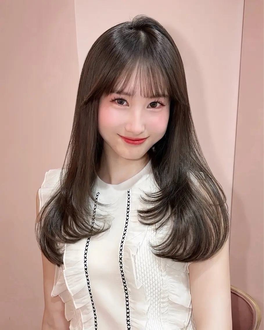 透明感カラー🍓+オージュア5STEPトリートメント🫧の写真