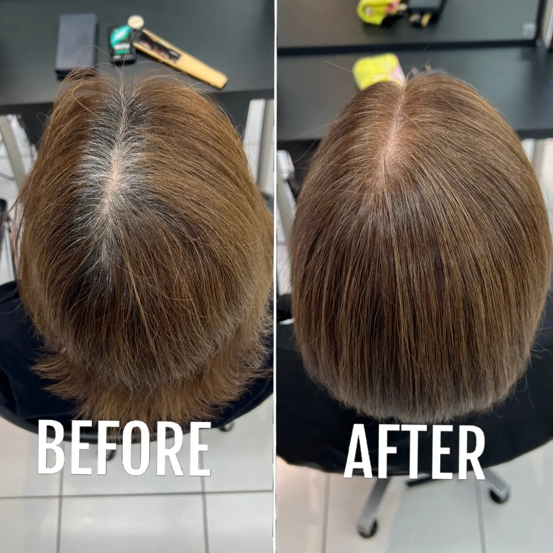 カラー ハイライトカラー かわはら たみのヘアスタイル