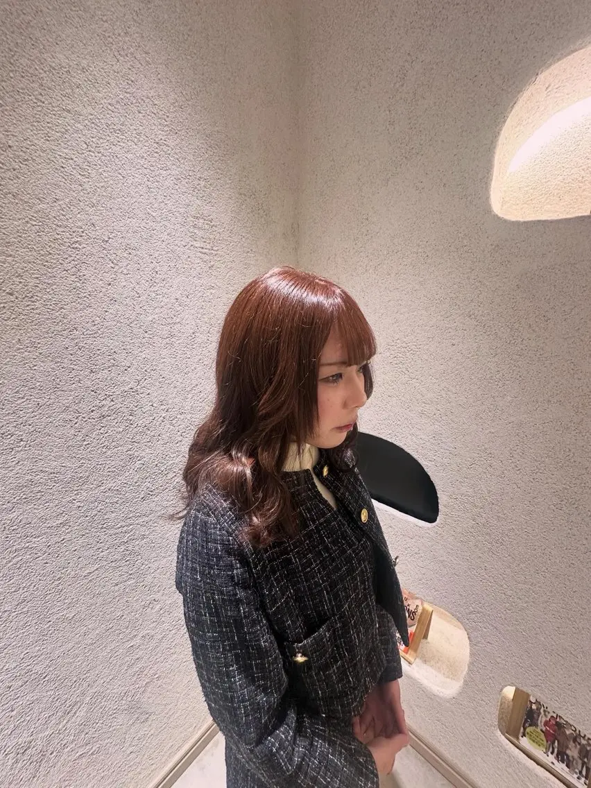 カラー ブラウンカラー レッドカラー Sota/門前仲町 /透明感カラー🌿‬のヘアスタイル