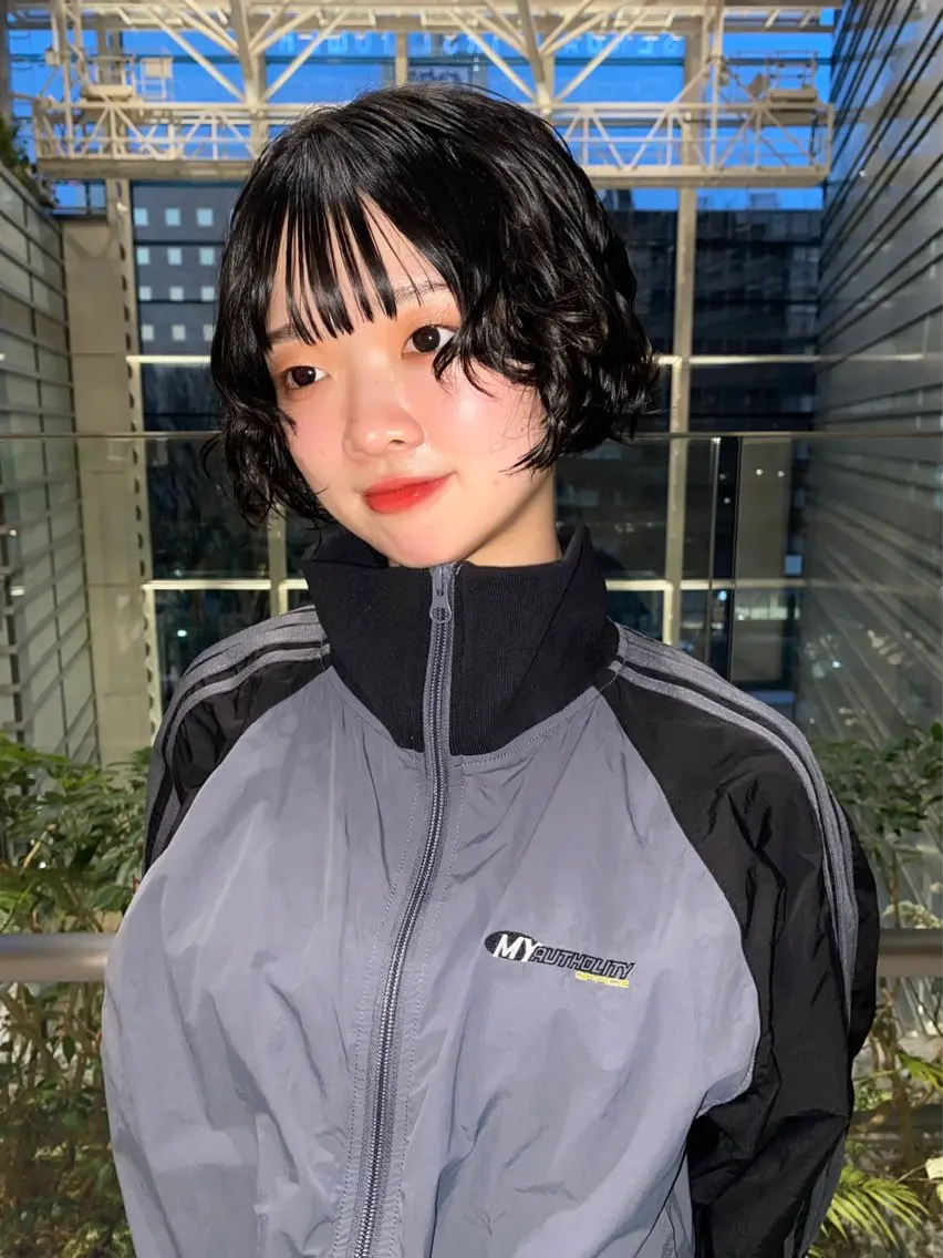 ショート パーマ カット パーマ mai / linoah˚✧のヘアスタイル