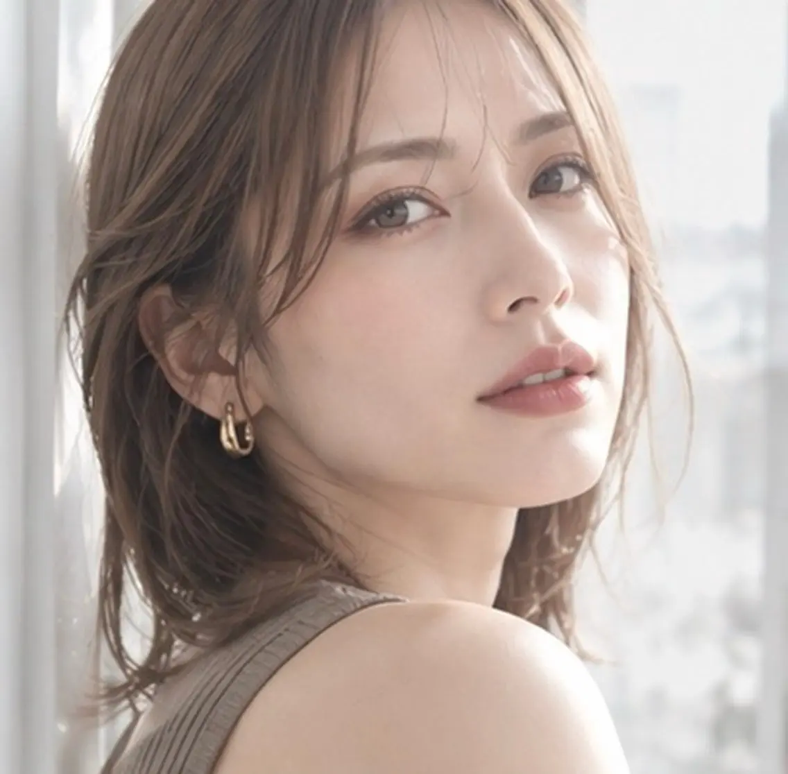 ミディアム アラサー女子向け♡ 井手麻梨栄のヘアスタイル