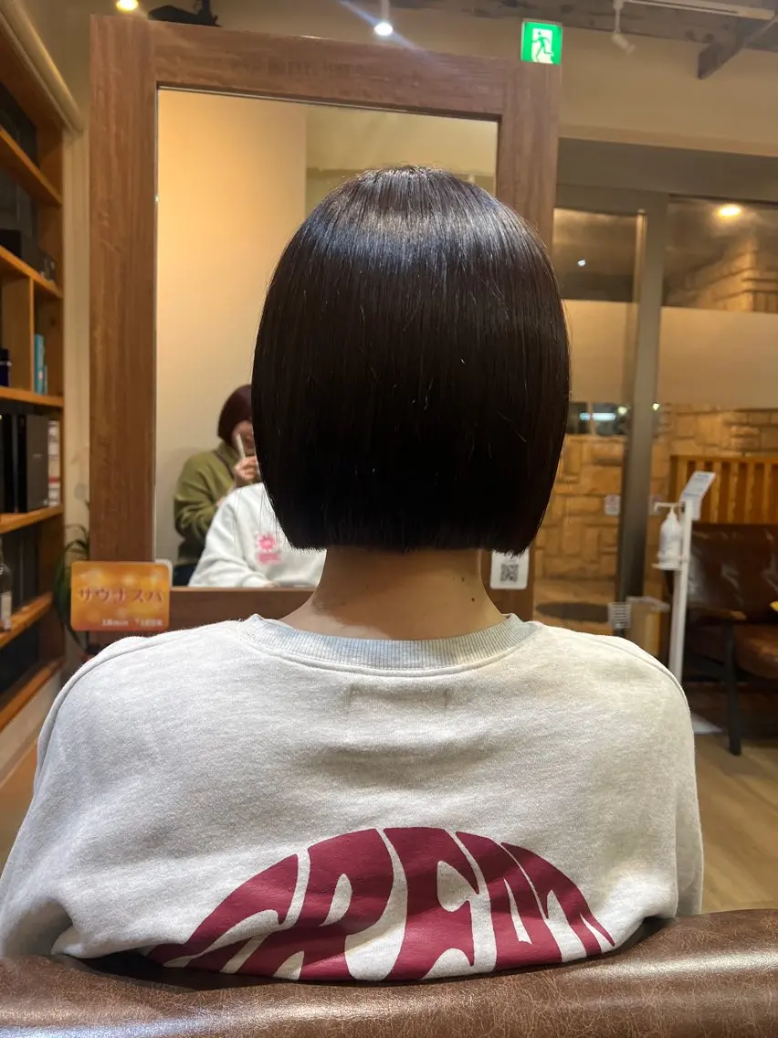 ショート ボブ miku 三ノ輪のヘアスタイル
