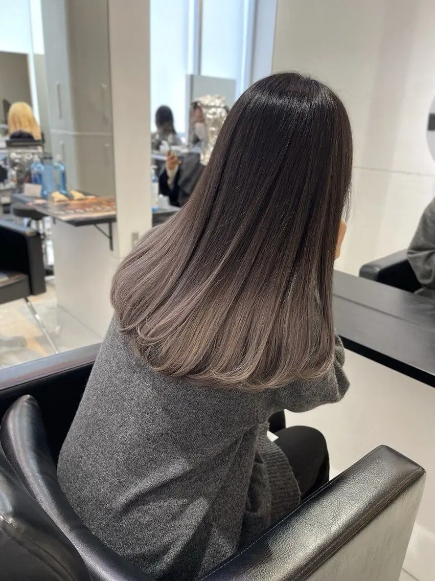 ロング カラー グラデーションカラー 宮嶋 蓮のヘアスタイル