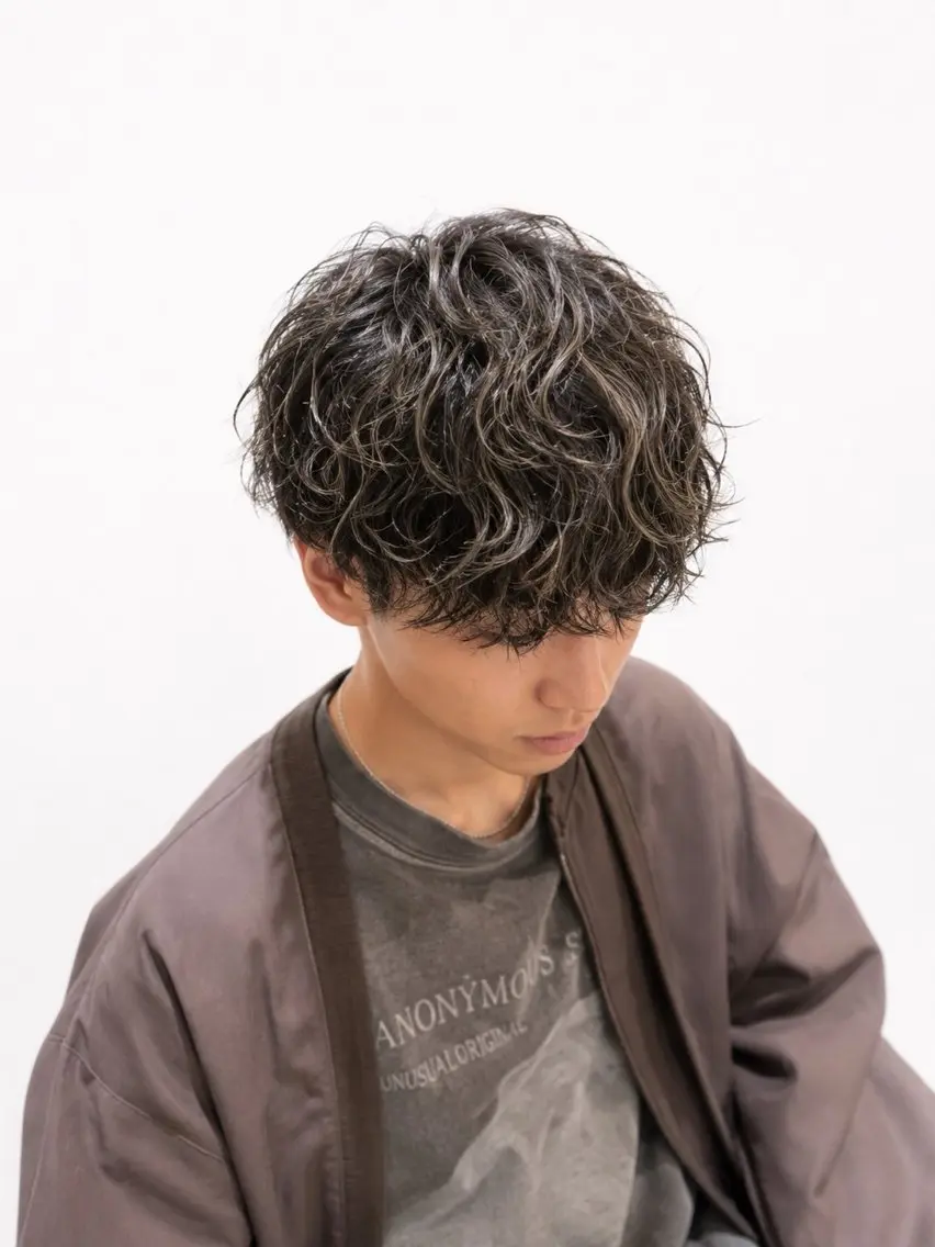 ショート カット メンズカット／カラー モデル¥1000〜のヘアスタイル