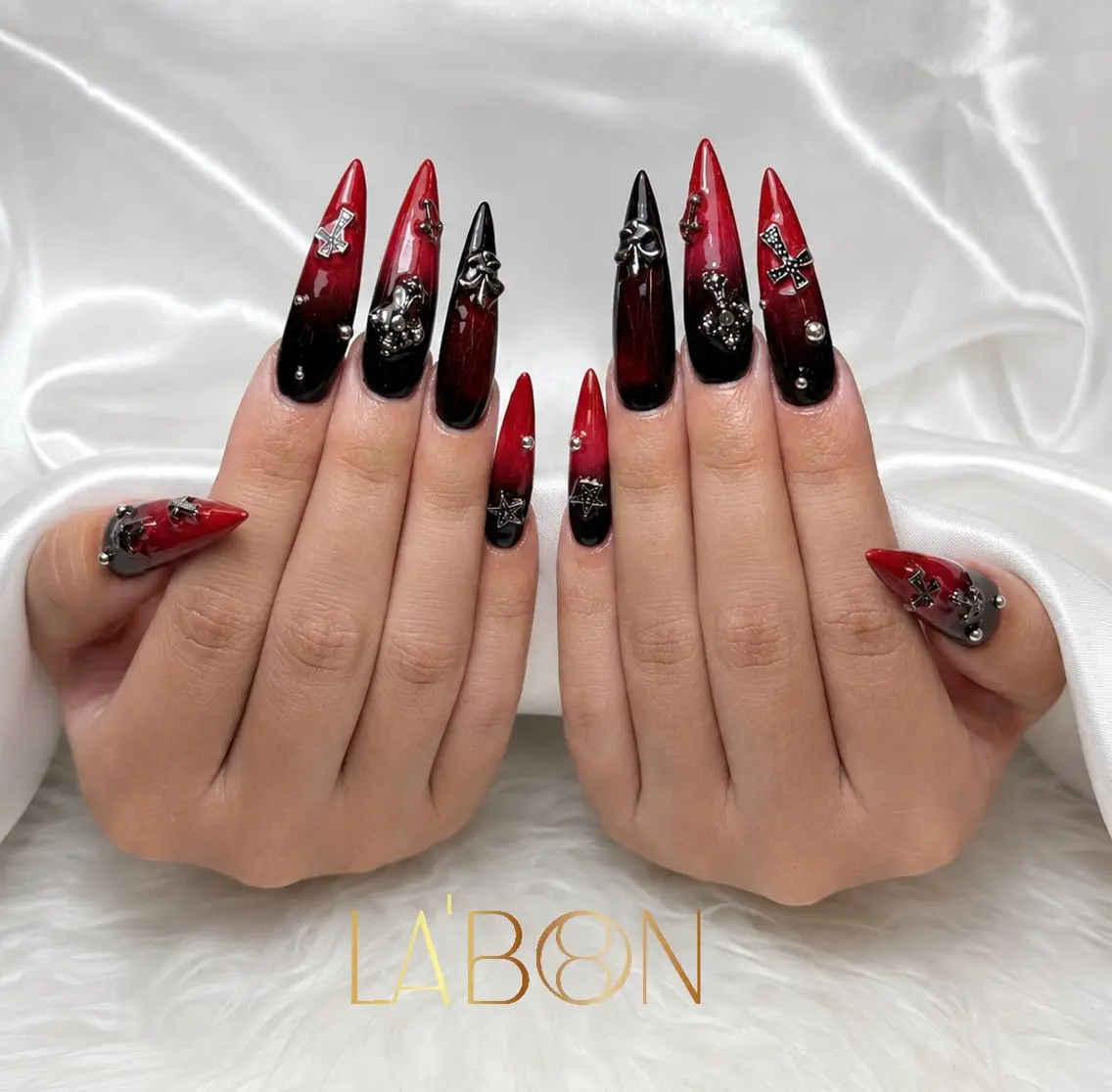 ネイル ロングネイル スカルプネイル Labon Nails Artのネイルデザイン