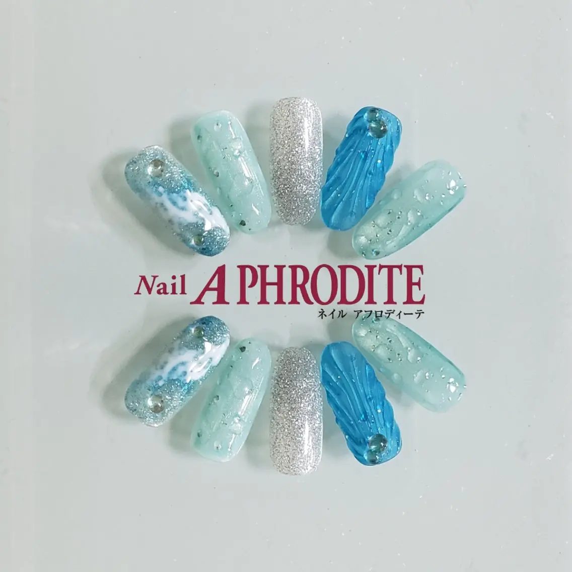 ネイル ジェルネイル ニュアンスネイル スカルプネイル ソフトジェル ネイルチップ ハンドネイル Nail Aphroditeのネイルデザイン