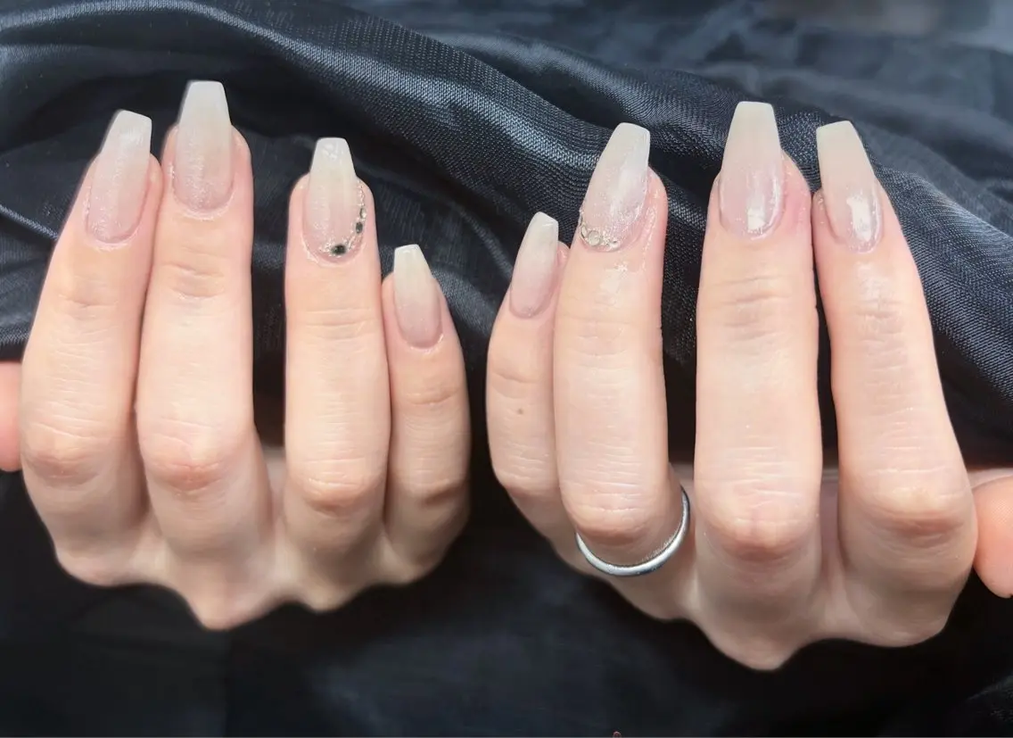 ネイル アートネイル ジェルネイル マグネットネイル Lu nailsalonのネイルデザイン