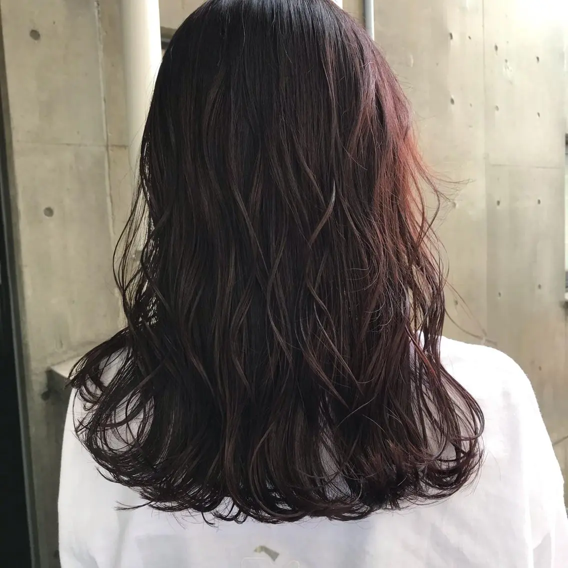 セミロング もりたみかこ 美容師お休み中のヘアスタイル