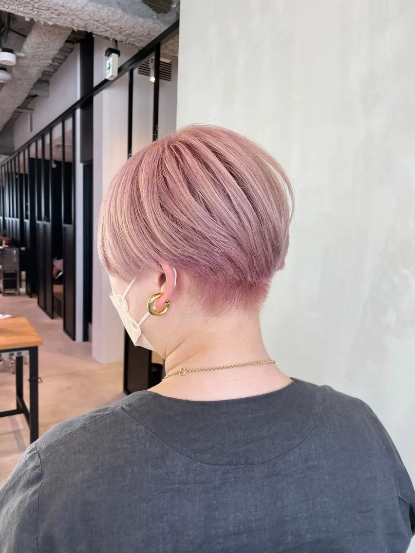 ショート 箕浦 詢平のヘアスタイル