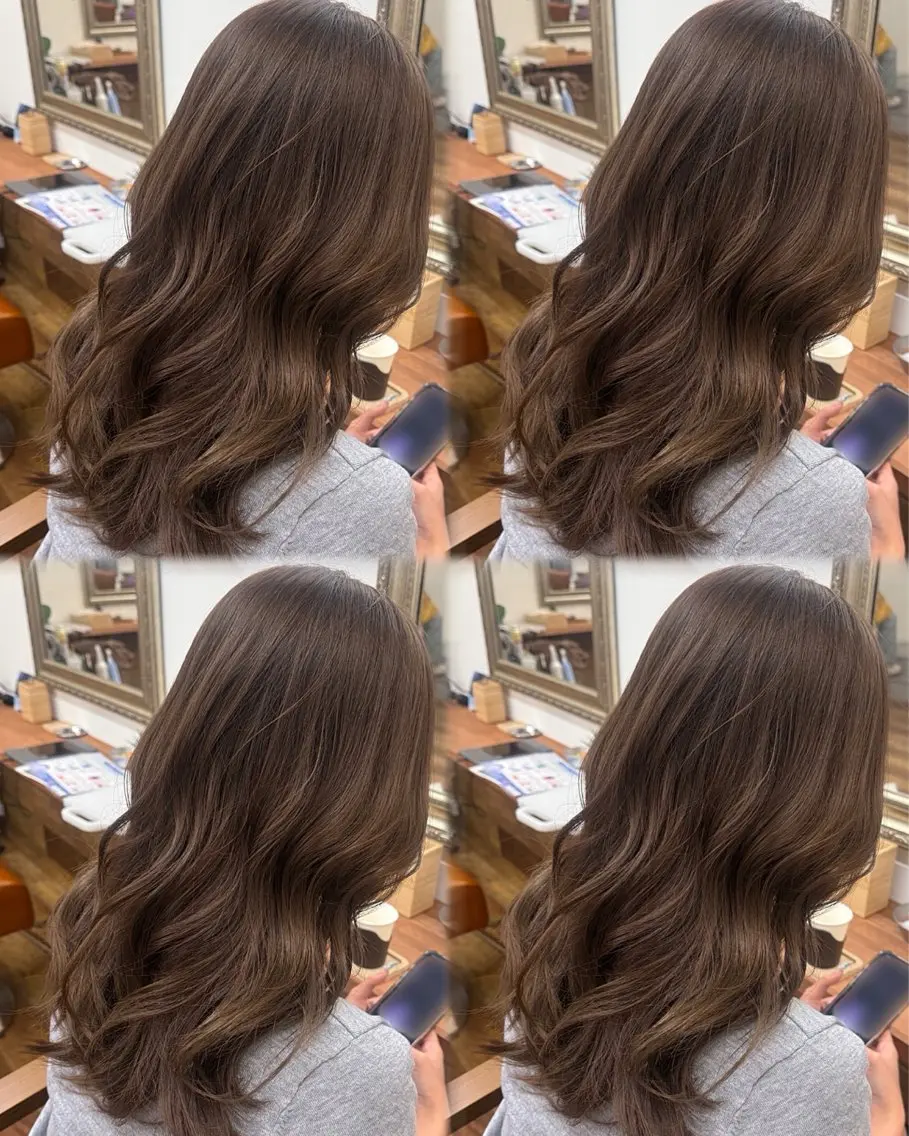 カラー ヘアカラー 透明感カラー meiのヘアスタイル