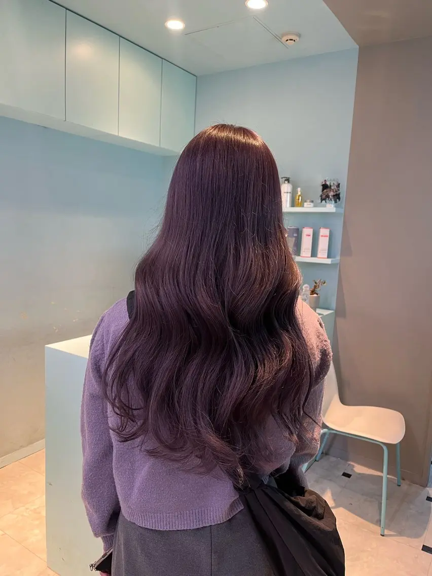 ロング カラー ヘアカラー トリートメント ブリーチカラー 🩵MIZUKIのヘアスタイル
