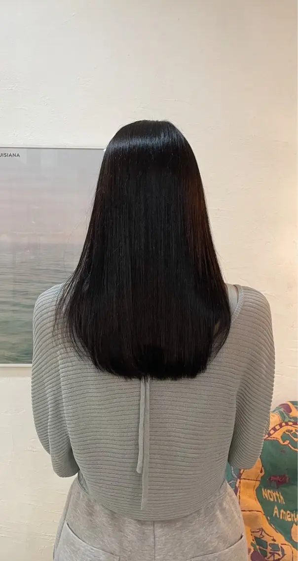 ロング カラー 髪質改善 はやし ちののヘアスタイル