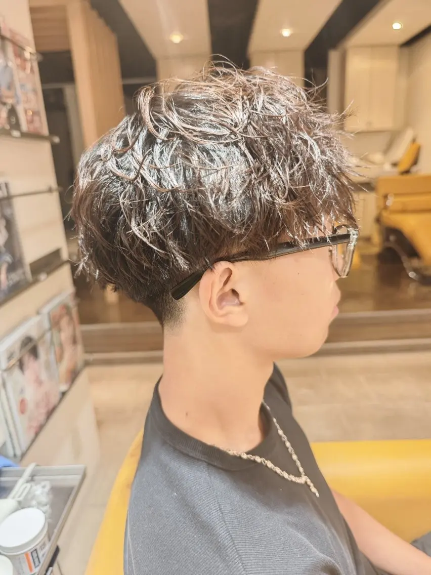 メンズモデル限定【17時からのご案内のみ】メンズパーマ🔥の写真