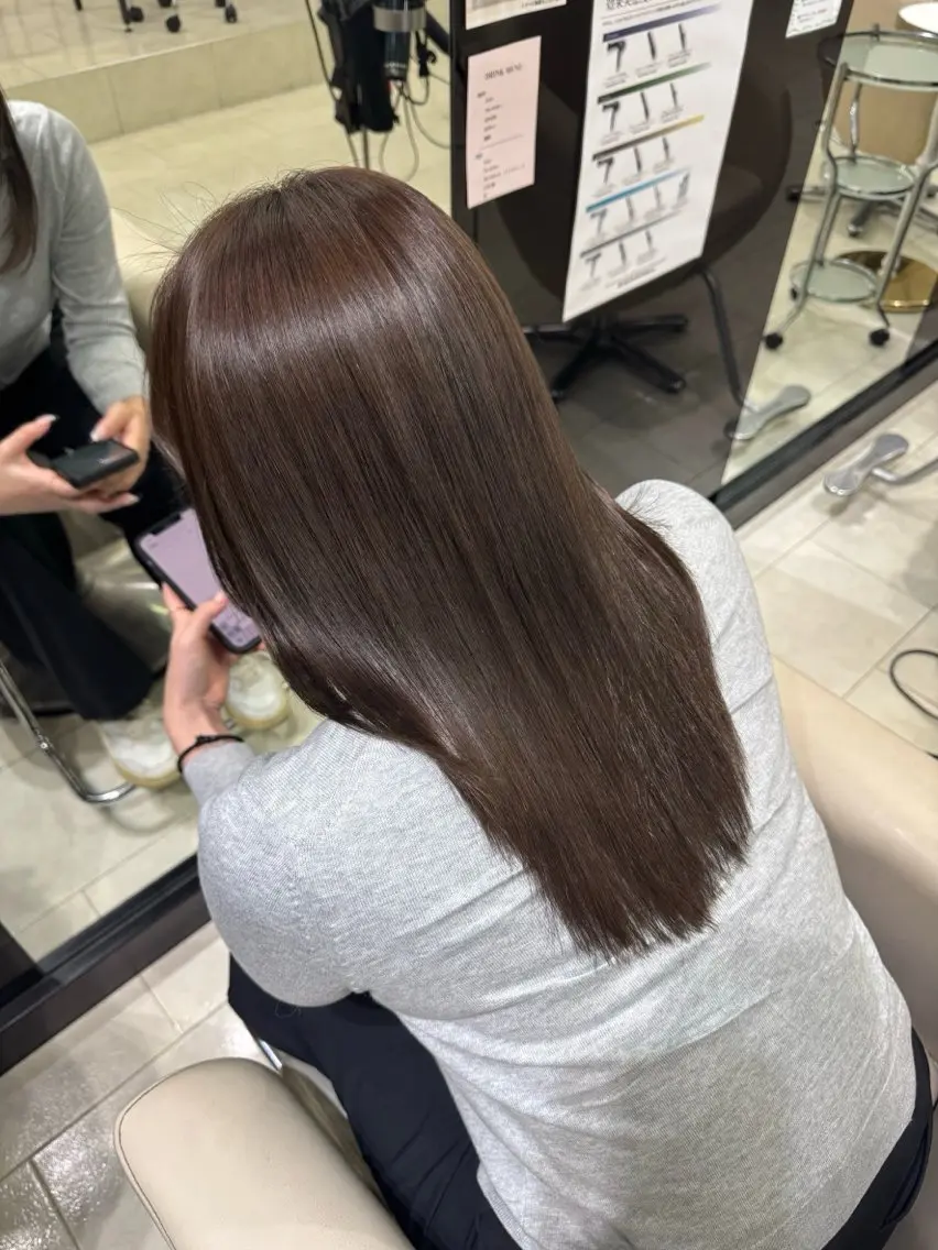 カラー➕トリートメントの写真