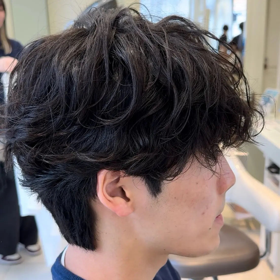 パーマ メンズ メンズパーマ メンズ縮毛矯正 ♠️店長下平隼人のヘアスタイル