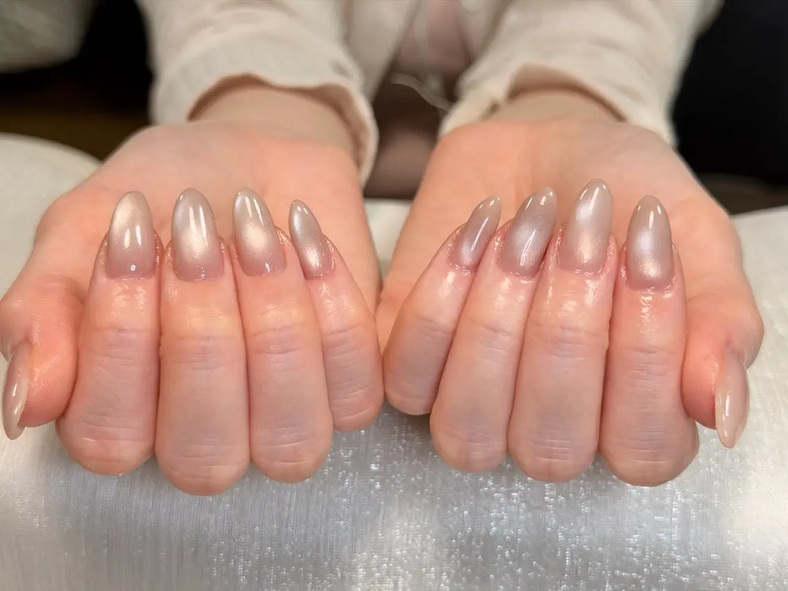ネイル ハンドネイル Almond Nail 亀戸のネイルデザイン