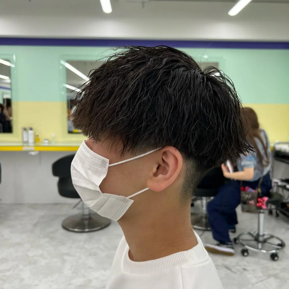 ショート カラー パーマ ヘアアレンジ メンズ キッズ ネイル マツエク・マツパ アイブロウ アップバング センターパート メンズハイライト マッシュ メンズパーマ 🔷横浜1のパーマ 職人🔷将太郎のヘアスタイル