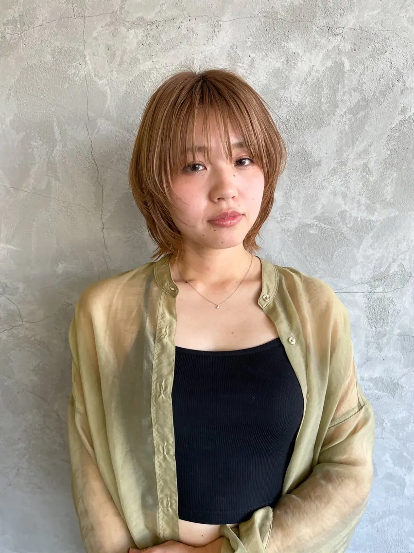 【新規限定シャンプー無料】カット+プレミアムカラー+トリートメント¥16830→¥10934の写真