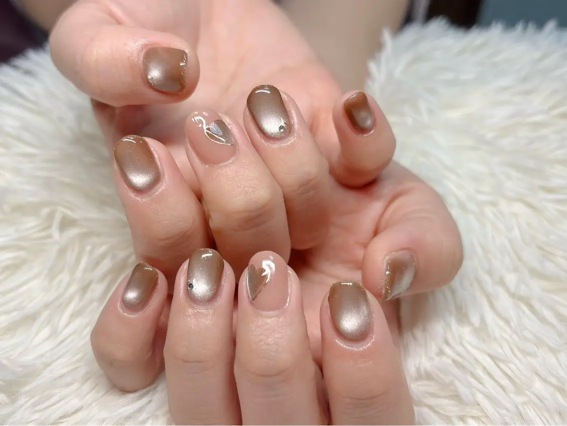 ネイル ハンドネイル パッチリオメメ Lianaのネイルデザイン