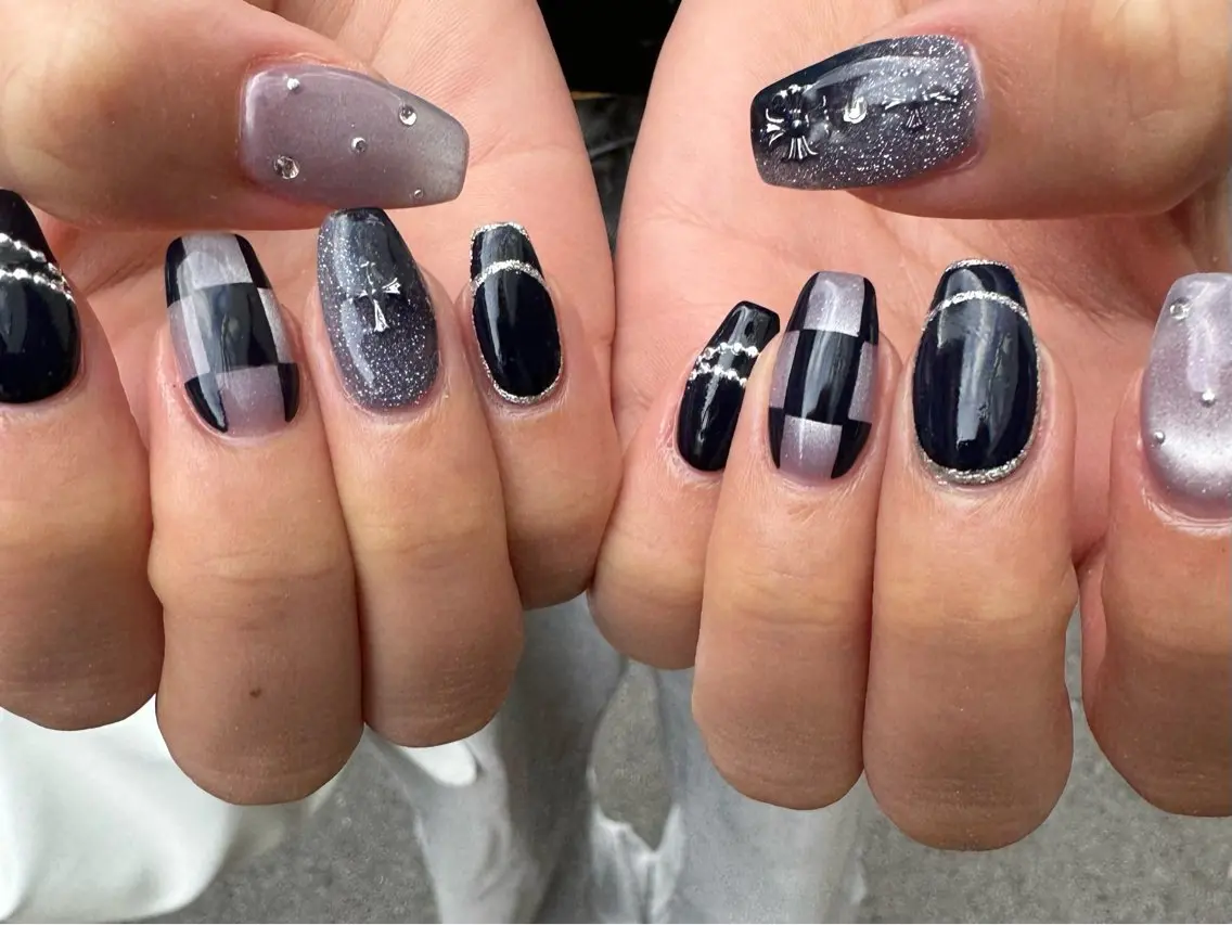 ネイル マグネットネイル MH_ Nailのネイルデザイン