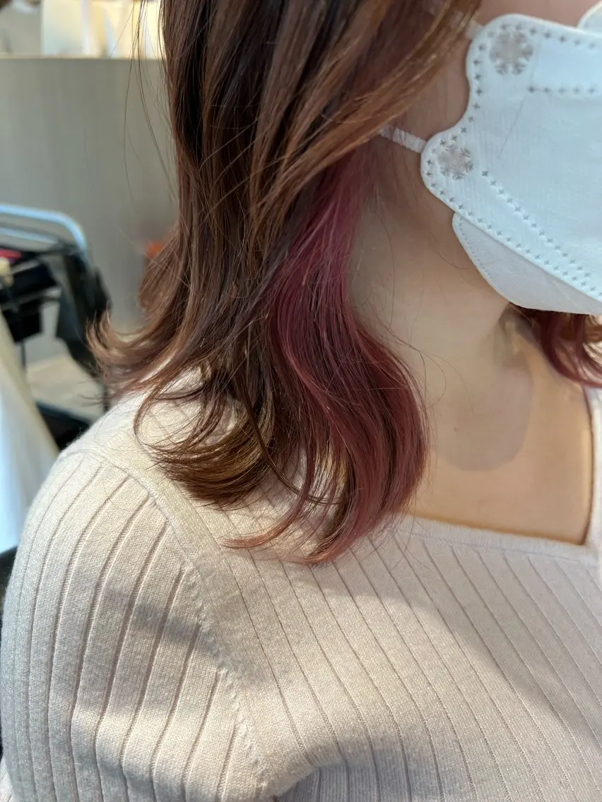 【新規】カット+インナーカラーの写真