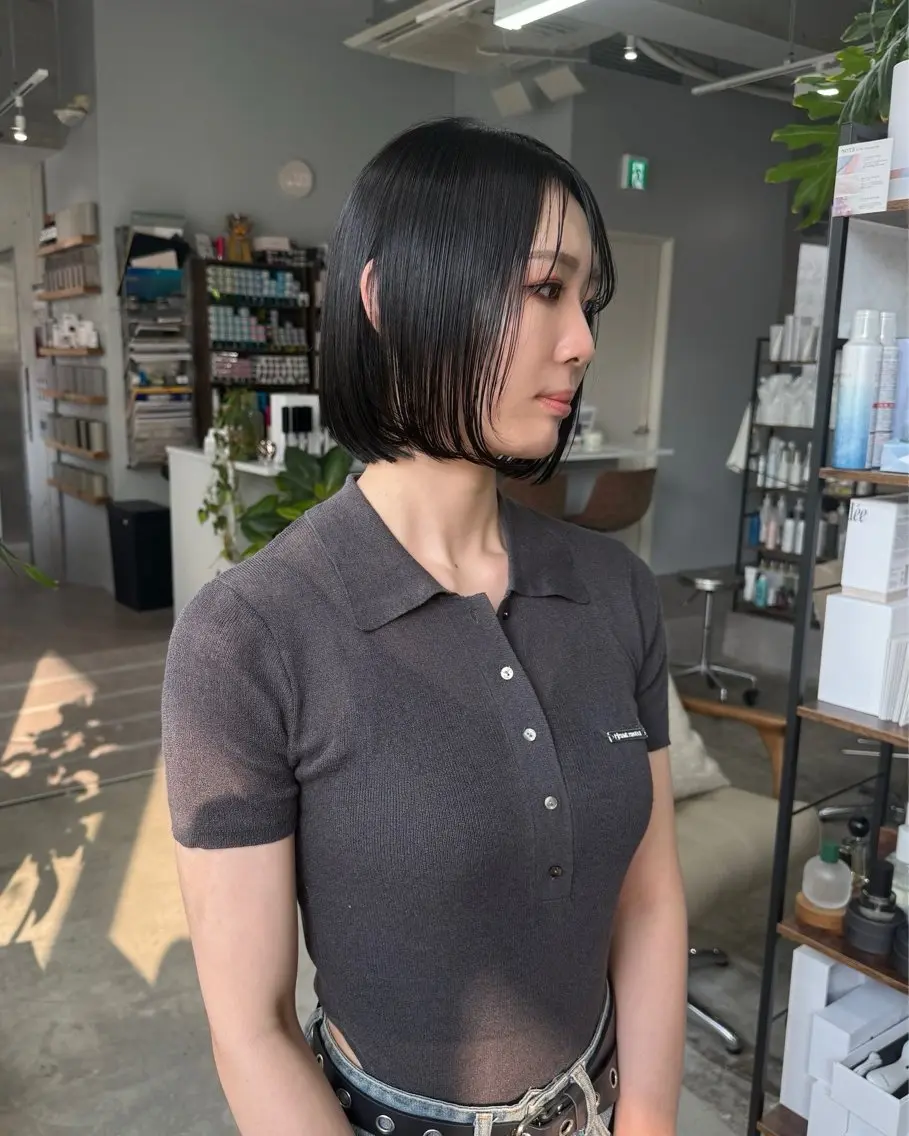 ショート ボブ U-fuショート 伊藤拓海のヘアスタイル