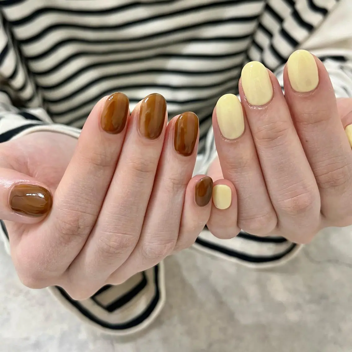 ネイル ワンカラーネイル ハンドネイル vegh. nail／阿波座のネイルデザイン