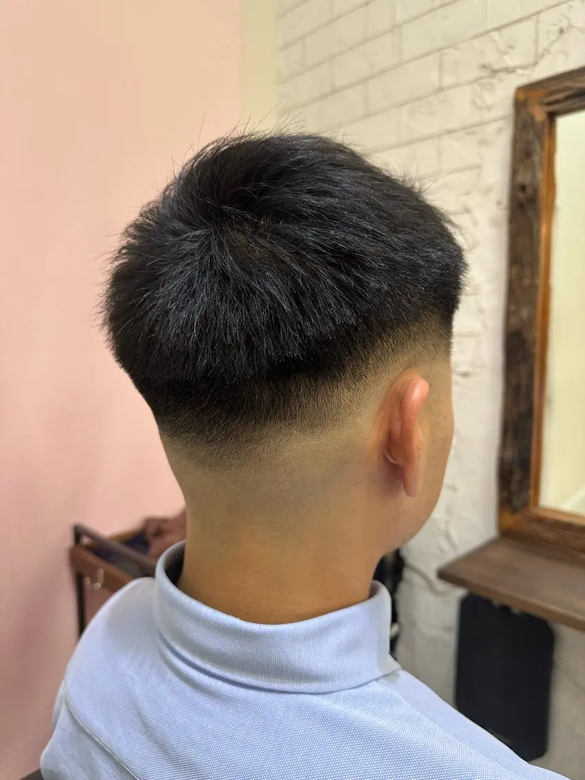 メンズ フェードカット スキンフェード 福田 真大のヘアスタイル