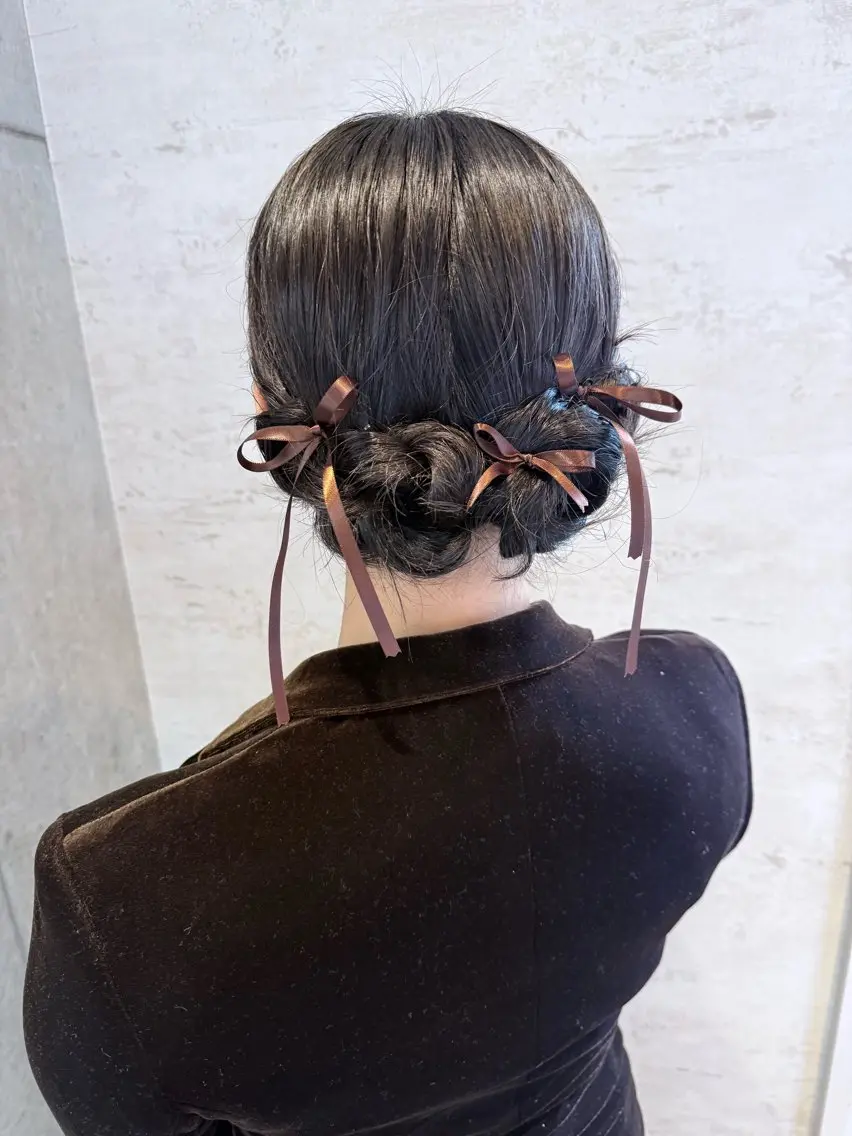 ヘアアレンジ 🎀ヘアセット/艶髪 /はやしほのか🎀のヘアスタイル