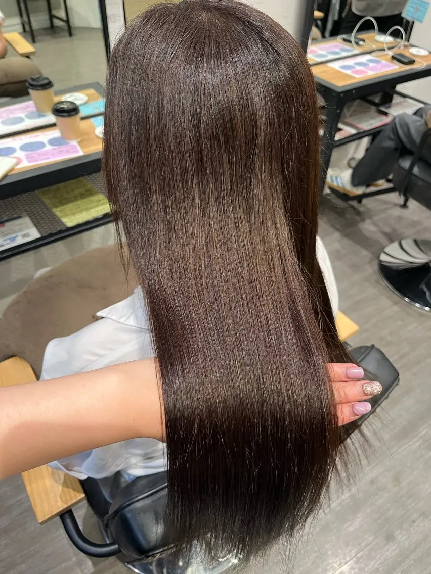 🌷グレーカラー+美潤トリートメントの写真
