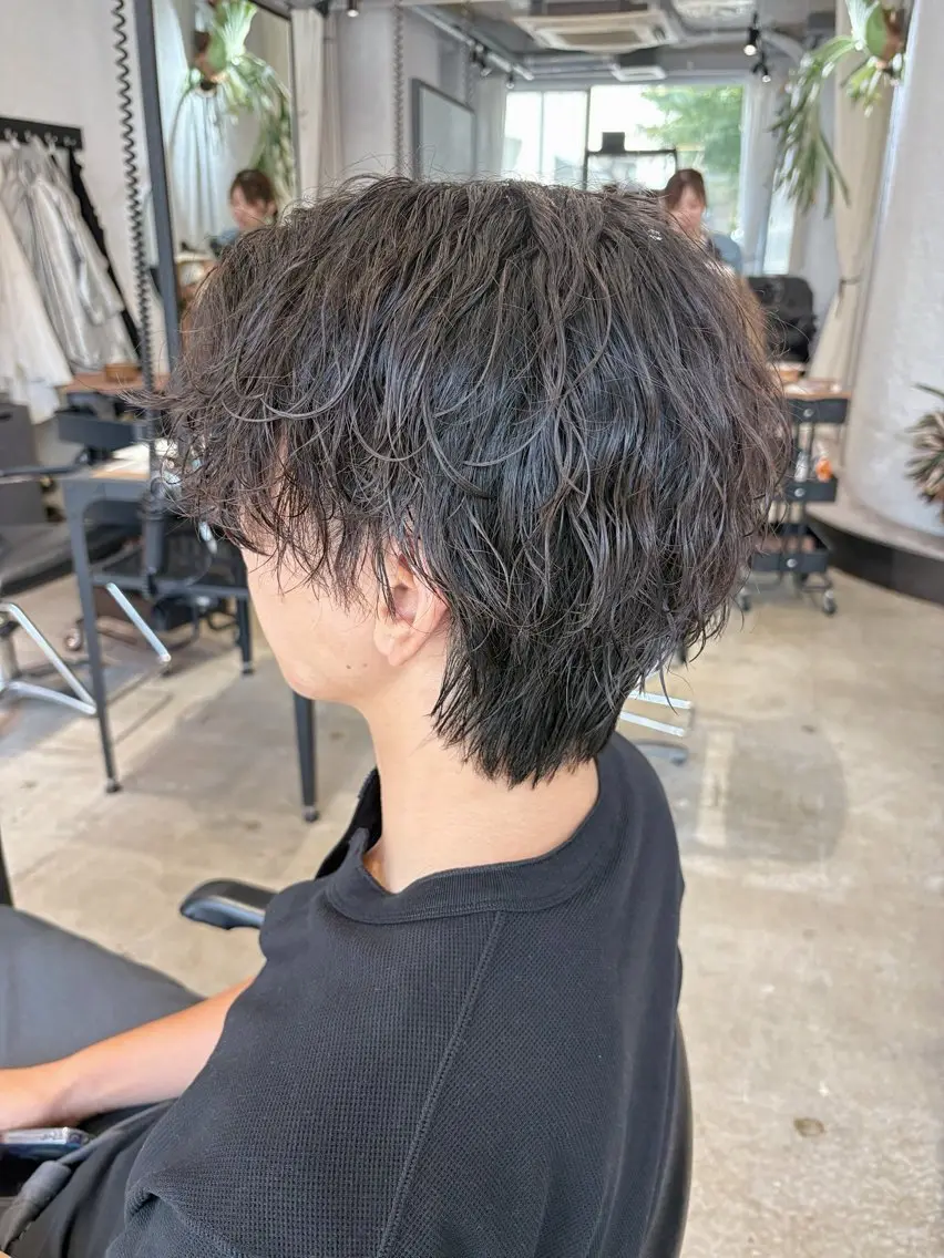 パーマ メンズ カット パーマ メンズパーマ特化🔥 ツイスパ/シャドウのヘアスタイル